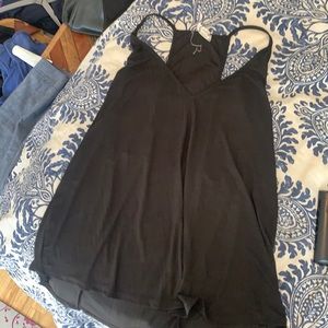 Black Large Free People Tank